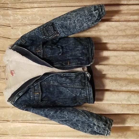 Reto 80s Levi's sherpa jacket - Picture 2 of 5